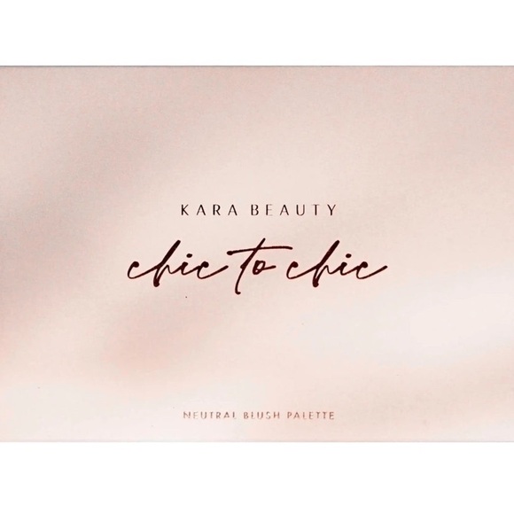 NWT UNOPENED Kara Beauty Chic to Chic Blush Palette - Picture 3 of 4